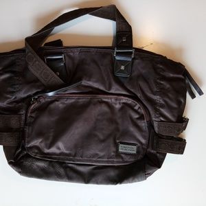 Kenneth Cole Reaction large brown tote